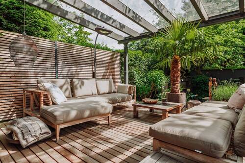 Überdachte Terrasse - 