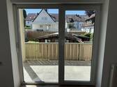 Blick in den eigenen Garten - 2 Zimmer Etagenwohnung zur Miete in Backnang