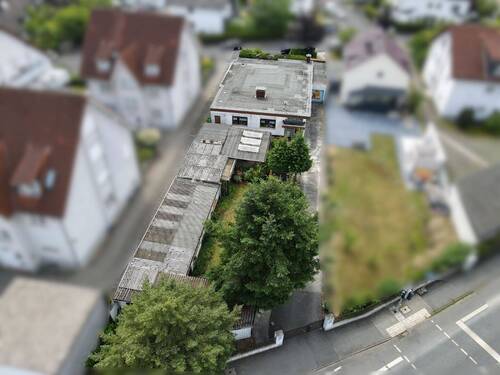 Blick auf das Grundstück - Grundstück zum Kaufen in Heusenstamm