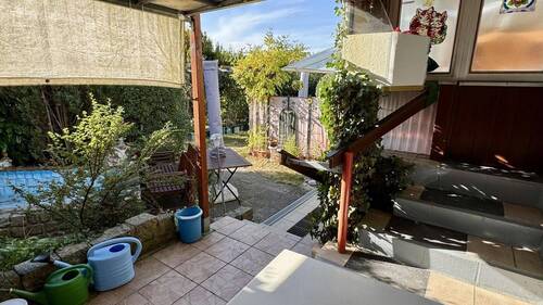 überdachte Terrasse - 