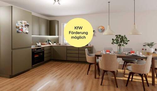 Küche_KfW - Doppelhaushälfte mit Terrasse und Garten