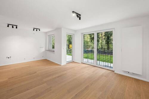 Wohnzimmer/Küche - 4 Zimmer Etagenwohnung in Nürnberg