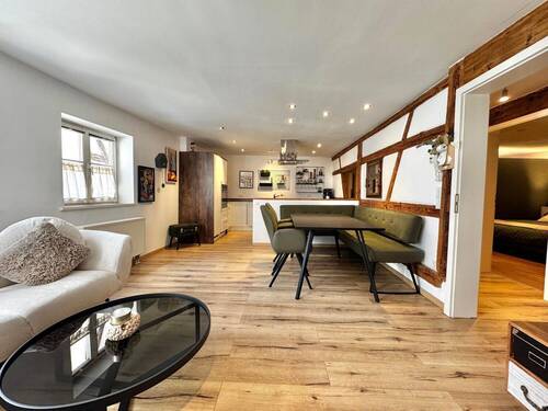 Wohn-Ess-Kochbereich - 3 Zimmer Etagenwohnung zur Miete in Nördlingen