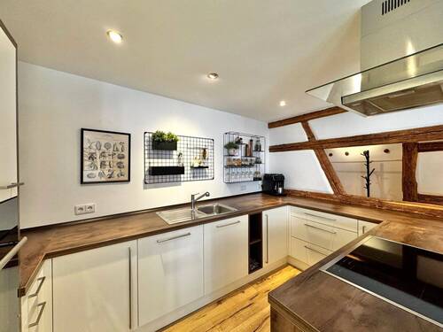 Kochbereich mit Durchreiche - 