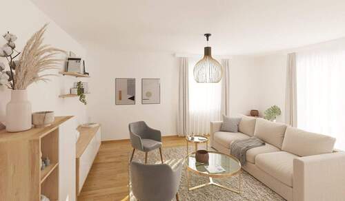 Heller Wohnbereich - Familienfreundliches Einfamilienhaus mit Terrasse und eigenem Grundstück