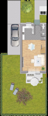 EG - 5 Zimmer Doppelhaushälfte in Messel