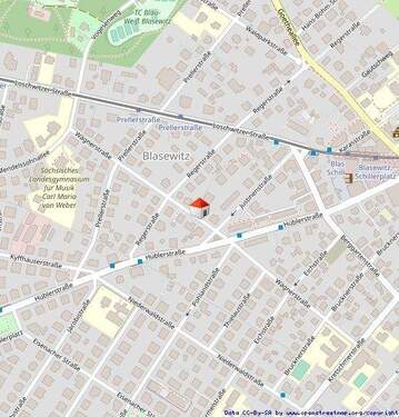 Lageplan - 3 Zimmer Etagenwohnung zum Kaufen in Dresden