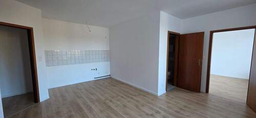 offene Küche - Etagenwohnung mit 37,60 m&sup2; in Burgstädt zur Miete