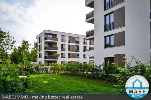 Blick in die Liebstädter Gärten - Grüne Oase: Großzügige 4-Zimmer-Wohnung mit zwei Terrassen und großem Garten!