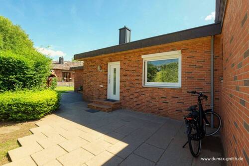 Aussenansicht, Eingang - (KI generiert) - Mini Bungalow - 2ZKB mit ca. 57qm