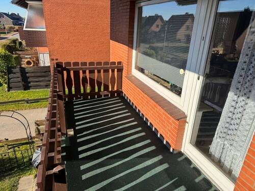 Balkon - 2 Zimmer Etagenwohnung in Friedrichskoog