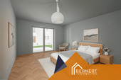 Wohnbereich visualisiert - Barrierefreies Wohnen in Sonnefeld - moderne Ausstattung, zentrale Lage, exzellente Anbindung