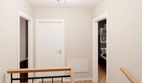 Heller und freundlicher Flur im Dachgeschoss - 