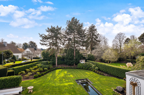 Ausblick in den Garten - 