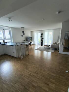 Wohn- und Essbereich - 3 Zimmer Etagenwohnung zur Miete in Tauberbischofsheim
