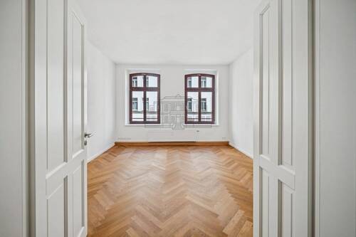 Zimmer - 3 Zimmer Etagenwohnung zum Kaufen in Leipzig