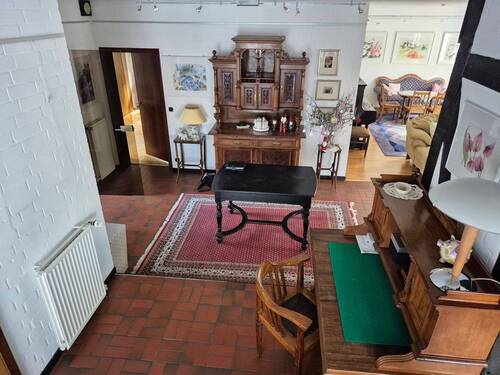 Blick von der Treppe zum OG - 