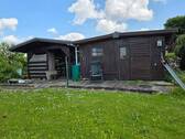 Garten links - Doppelhaushälfte mit 93,50 m&sup2; in Bad Karlshafen zum Kaufen