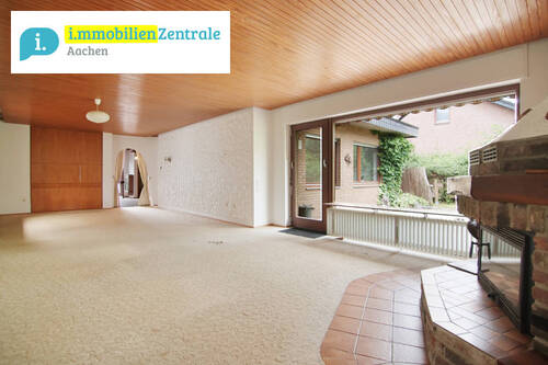 Wohnzimmer - 4 Zimmer Einfamilienhaus in Langerwehe