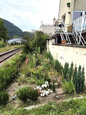 Garten auf Bahngelände - 