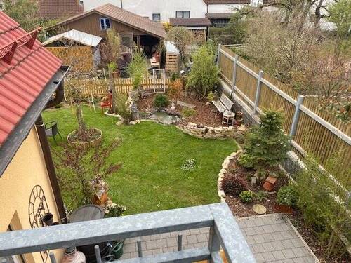 Sicht auf den Garten, keine Gartennutzung incl. - 