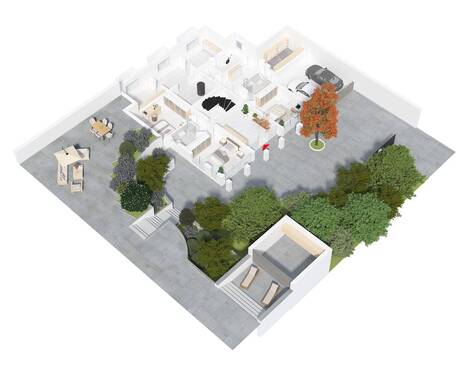 Außenbereiche am Haus - 