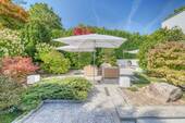 Terrasse mit Lounge Süd-Ost - 8 Zimmer Einfamilienhaus zum Kaufen in Walzbachtal / Jöhlingen