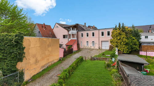 Außenansicht mit Garten 4 - Einfamilienhaus mit 190,60 m&sup2; in Neustadt in Sachsen zum Kaufen