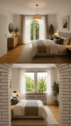 Schalfzimmer 1 + 2 Perspektive - 
