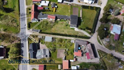 Luftaufnahme - Einfamilienhaus mit 156,00 m&sup2; in Richtenberg zum Kaufen