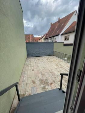Dachterrasse.jpg - 2 Zimmer Etagenwohnung zur Miete in Kitzingen