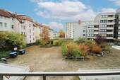 Aussicht vom Balkon - 2 Zimmer Etagenwohnung in Braunschweig