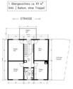 Grundriss 1. Obergeschoss - 