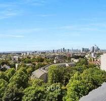 SKYLINE-BLICK DER EXTRAKLASSE - 3-Zimmer-Wohnung mit Panorama in Sachsenhausen - Frankfurt am Main