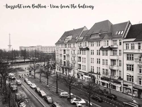 Foto - vom Balkon nach gegenüber_sepia2 - 