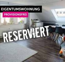 Dachgeschosswohnung mit Balkon und Blick ins Grüne, Doppelgarage, 2 Keller, nähe Bahnhof Burgwedel