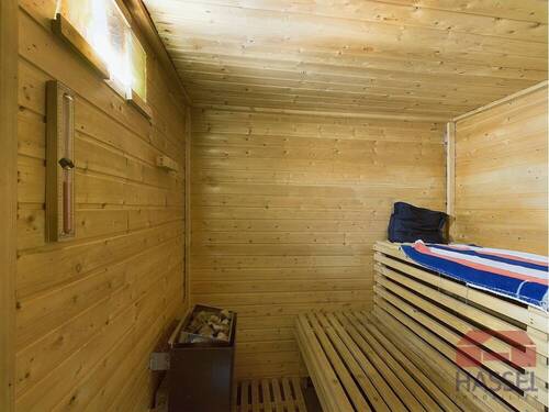 Hauseigene Sauna im Keller - 