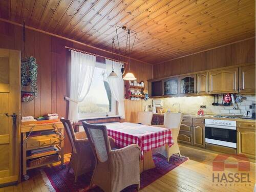 Die Küche mit Essbereich - 