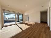 Wohnbereich und Eingangsbereich - 3 Zimmer Etagenwohnung zur Miete in Lörrach