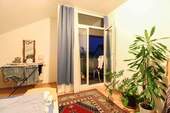 Schlafzimmer mit Balkon - 