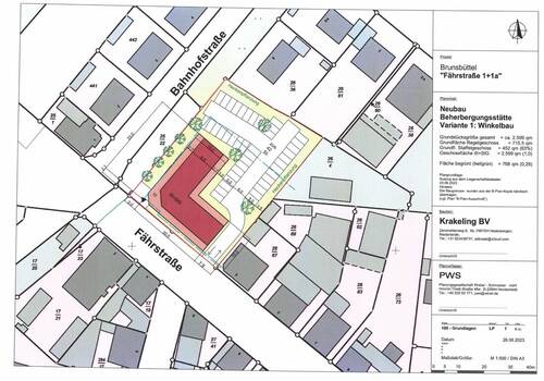 Skizze Bauvoranfrage 1 - Grundstück in Brunsbüttel zum Kaufen