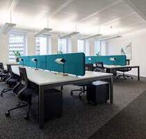 Flex Desk im Open Space mit Skylineview - Offenbach am Main