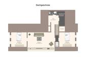 Wohnhaus links Dachgeschoss teilfertiggestellt - 