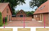 Hofinnenraum - 1 Zimmer Bauernhaus, Landhaus zum Kaufen in Lindern (Oldenburg)