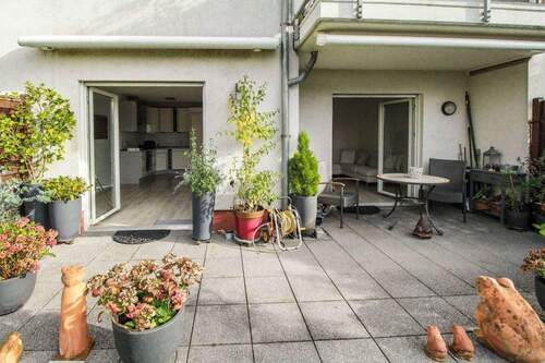Terrasse - 2 Zimmer Etagenwohnung zum Kaufen in Düsseldorf