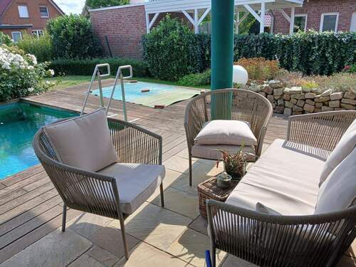 überdachte Terrasse - Bungalow mit 100,00 m² in Elsfleth zum Kaufen