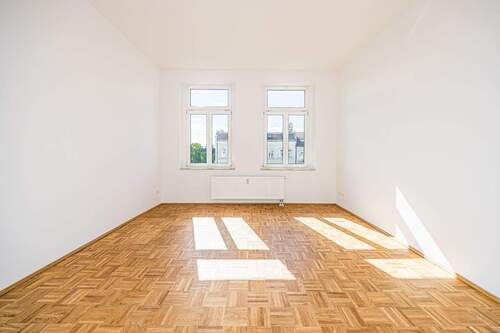 Schlafzimmer - 2 Zimmer Etagenwohnung zum Kaufen in Leipzig