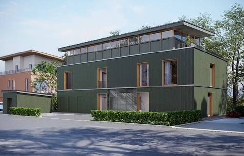 Ansicht Zufahrt Hof - 4 Zimmer Terrassenwohnung zum Kaufen in Bayreuth