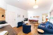 Wohnzimmer - 3 Zimmer Etagenwohnung zum Kaufen in Berlin