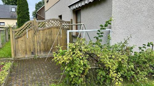 Terrasse am Haus - 